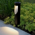 6 Pack Solar Lights Outdoor Decorative for Garden Pathway Walkway Driveway Sidewalk Yard. 15 Lumens Bright Landscape Lights Solar Powered for Landscape Lighting. (Black) @ $17.50