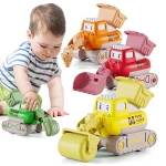 Construction Vehicle Toys Cars for 3 4 5 6 7 Year Old Toddlers @ $6.80