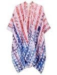 Moss Rose Women Summer Bikini Kimono Bathing Suit Cover Ups for Swimwear (E American Flag) @ $12.74