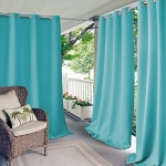 Elrene Home Fashions Connor Solid Indoor and Outdoor Curtain for Patios @ $11.33