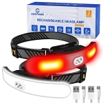 Headlamp Rechargeable LED 2 Pack @ $3.99