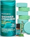 Shower Steamers Aromatherapy – 8 Packs Eucalyptus & Mint Shower Bombs with 5ml Bonus Bottle of Eucalyptus Essential Oil, Stocking Stuffers for Adults, Christmas Gifts for Women, Birthday Gifts @ $3.49