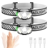 GCOPFOA Headlamp Rechargeable @ $6.99