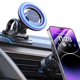 LISEN Compatible for MagSafe Car Mount for iPhone Strong Magnetic Phone Holder for Car Vent Dashboard Mount Hands-Free iPhone Car Mount Holder Fits MagSafe iPhone 14 Pro Plus 12/13 All Phones Tablets @ $14.00