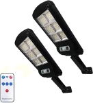 Gloriy Solar Street Lights Outdoor Remote Control Solar Parking Lot Lights 3 Light Mode 96LED Solar Street Pole Light Motion Light for Patio @ $19.79