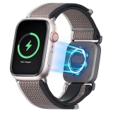 2 in 1 Wireless Portable Watch Charger with Bands 38mm 40mm 41mm for Men @ $12.99