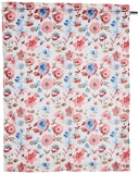 No. 918 Dora Floral Semi-Sheer Rod Pocket Kitchen Curtain Set @ $10.35
