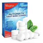 Vacplus Toilet Bowl Cleaner Tablets 12 PCS – Automatic Toilet Bowl Cleaners with Bleach @ $4.00-$4.50