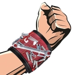 Vastar Magnetic Wristband – 5 Powerful Magnets for Holding Screws @ $5.50