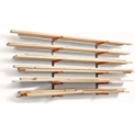 Bora Portamate PBR-001 Wood Storage Lumber Organizer Rack with 6-Level Wall Mount @ $39.99