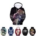 My Hero Academia Hoodie Anime Cosplay Costume Sweatshirt Izuku Midoriya Hoodies Training Suit Jacket Adult Unisex @ $13.49