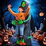 Skirfy Inflatable Costume for Kids, Lights Halloween Costume, Scary Blow Glow Cosplay Costumes, Halloween Birthday Party Games for Kids 6-8 Cosplay Events Party @ $15.88
