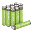 Amazon Basics 12-Pack Rechargeable AAA NiMH Performance Batteries @ $9.33