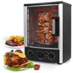 NutriChef AZPKRT97 ROTISSERIE Oven, 13.4 x 18.9 x 12.2 inches, Black
