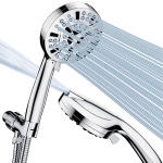 8 Massage Setting ＆ 2 Jet Modes High Pressure Shower Heads @ $12.99