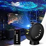 LitEnergy LED Sky Projector Light, Galaxy Lighting, Nebula Star Night Lamp with Base and Remote Control for Gaming Room, Home Theater, Bedroom , or Mood Ambiance (Black) @ $9.88