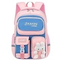 WYCY School Backpacks for Girls Large Bookbags for Teen Girls Cute Book Bag Bunny Kawaii Backpack (Pink) @ $9.99