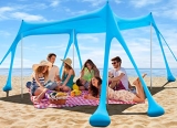 Easoger Large 10×10ft Beach Canopy @ $61.79
