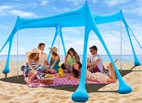 Easoger Large 10×10ft Beach Canopy @ $61.79