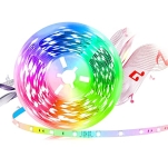 Diffith Wi-Fi Smart Color Strip LED Deco Light 5V RGB USB Port Brightness Stepless Adjustment Work with Mi Home Google Assistant @ $4.49