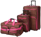 Rockland Vara Softside 3-Piece Upright Luggage Set @ $66.40