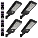 Arily 144 LED Solar Street Lights Outdoor Solar Powered Street Light with Remote Control Solar Outdoor Lights Remote Solar Lights for Barn @ $39.99