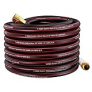Y-ASQA Garden Hose 25ft, Leakproof Durable, Lightweight, Flexible, Drinking Water Safe Hose, Pull-in Heavy Duty Hose 5/8