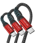 Meboyz 3 Pack 100W USB C to USB C Cable 10ft+6ft+3ft @ $7.50