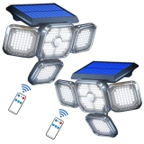 Solar Lights Outdoor with Motion Sensor Outdoor Lights @ $9.99