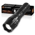 Solaray Handheld LED Tactical Flashlight – Professional Series ZX-1 – Bright High Lumen Flashlight – 5 Light Modes @ $5.20