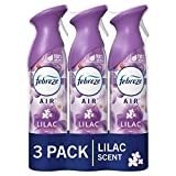 Febreze Air Fresheners, Room Fresheners, Odor-Fighting Air Effects, Lilac Scent , 8.8 oz. Aerosol Can, Pack of 3, Air Freshener Spray @ $8.16 ($0.31 / Ounce)