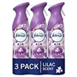 Febreze Air Fresheners, Room Fresheners, Odor-Fighting Air Effects, Lilac Scent , 8.8 oz. Aerosol Can, Pack of 3, Air Freshener Spray @ $8.16 ($0.31 / Ounce)