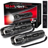 GearLight LED Flashlight Father’s Day Gifts for Dad 2pack Bright @ $14.95