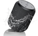 NOTABRICK Bluetooth Speakers, 15W Portable Speakers Bluetooth Wireless V5.0 with Stereo Sound, Active Extra Bass, IPX6 Waterproof Shower Speaker, Double Pairing, for Party, Home Theater, Game Theater @ $18.88