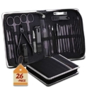 Manicure Set 26 in 1 Nail Clippers Set Pedicure Kit Manicure Kit Professional Pedicure Set Nail Grooming Kit for Men Women @ $7.99