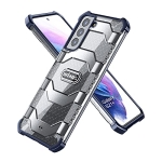 Wlons Samsung Galaxy S21 Plus Case Anti-Slip Hard Armor Military Grade Shockproof Cover with Full Body Rugged Heavy Duty Protection for Galaxy S21 Plus 5G 2021(Blue)