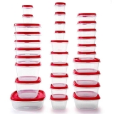 Rubbermaid 60-Piece Food Storage Containers with Lids @ $31.99
