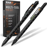 RAK Multi-Tool 2Pc Pen Set – LED Light @ $11.99