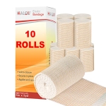 HEALQU Elastic Bandage – Compression Wrap for Legs @ $8.98