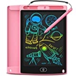 Colorful 8.5 Inch LCD Writing Tablet for Kids, Electronic Sketch Drawing Pad Doodle Board, Toddler Educational Travel Learning Games Birthday Gift Toys for 2 3 4 5 6 7 8 Year Old Girls @ $6.99