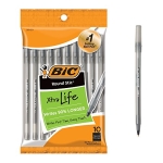 BIC Round Stic Xtra Life Ballpoint Pen @ $1.89