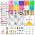Riccioofy 3000 Clay Beads Bracelet Making Kit – Preppy Taylor Inspired Friendship Bracelets – Stocking Stuffers for Kids – Arts and Crafts Gift for Ages 6-12 Year Old Girl,Party Favors for Kids 8-12 @ $6.99