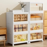 4 Tier Stackable Plastic Storage Bins with Lids 23QT @ $24.99