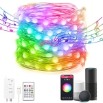 AvatarControls 32.8ft Smart Fairy Lights Works w/ Alexa Google @ $7.99