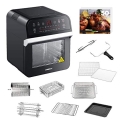GoWISE USA GW44800-O Deluxe 12.7-Quarts 15-in-1 Electric Air Fryer Oven with Rotisserie and Dehydrator + 50 Recipes QT @ $56.68