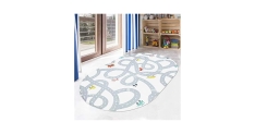 LIVEBOX 4’x6′ Road Traffic Washable Kids Rug @ $19.99