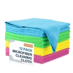 JIN-HE-TAI 12PK Microfiber Cleaning Cloth @ $4.74