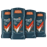 Degree Men Advanced Antiperspirant Deodorant Adventure 72-Hour Sweat and Odor Protection Antiperspirant For Men With MotionSense Technology 2.7 oz ( Pack of 4 ) @ $11.98