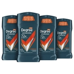 Degree Men Advanced Antiperspirant Deodorant Adventure 72-Hour Sweat and Odor Protection Antiperspirant For Men With MotionSense Technology 2.7 oz ( Pack of 4 ) @ $11.98