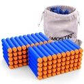 AMOSTING Refill Darts 100PCS Bullets Ammo Pack for Nerf N-Strike Elite 2.0 Series DinoSquad – Compatible with All Elite Blasters Blue @ $7.99